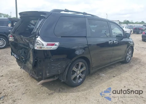 2015 Toyota Sienna Se 8 Passenger из США, поврежденный, VIN 5TDXK3DCXFS663046